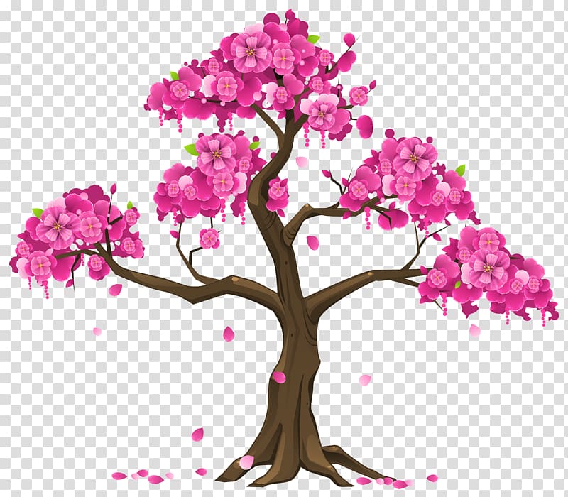 Cherry blossom Tree Branch , flower tree transparent background PNG clipart