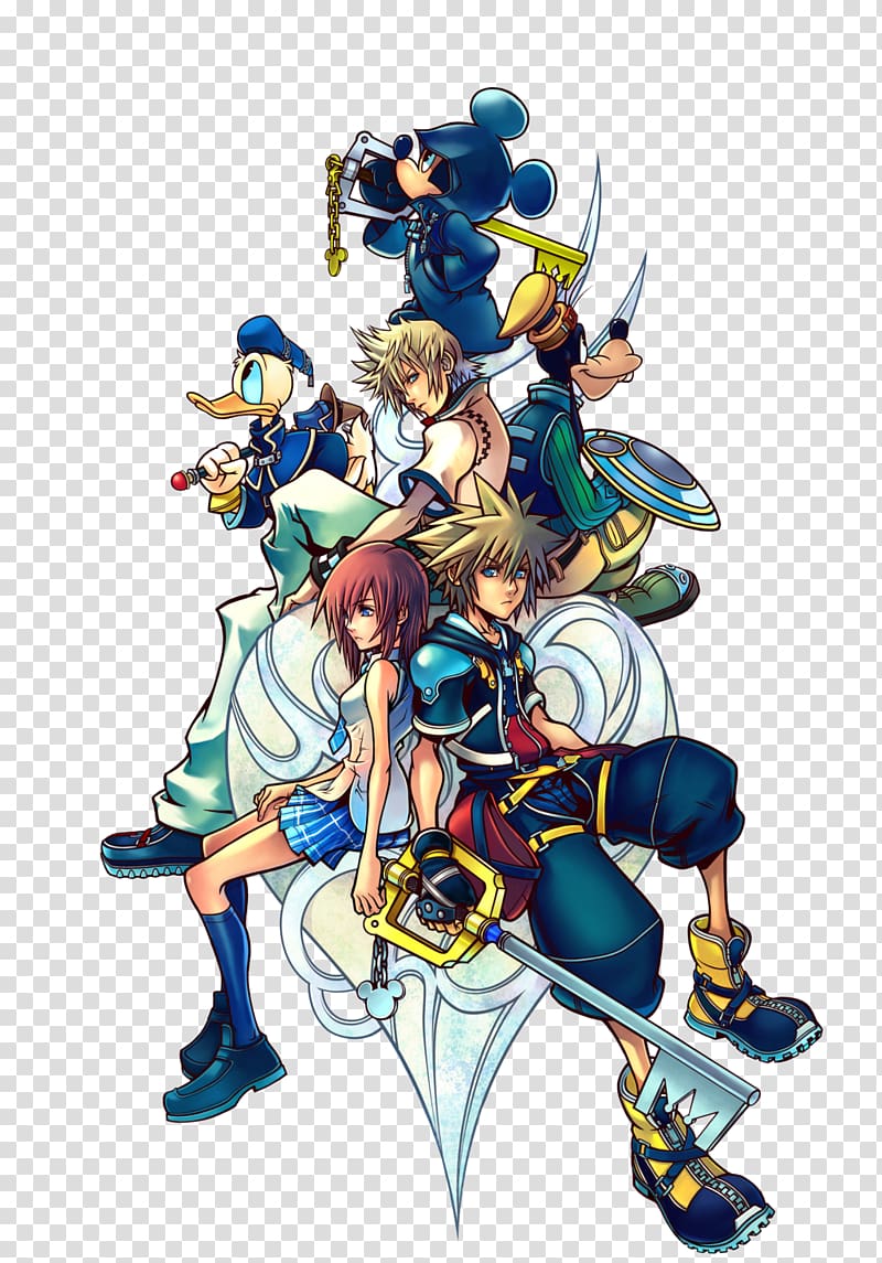 Final Fantasy and Mickey Mouse , Kingdom Hearts II Kingdom Hearts: Chain of Memories Kingdom Hearts 358/2 Days Kingdom Hearts Birth by Sleep, kingdom hearts transparent background PNG clipart