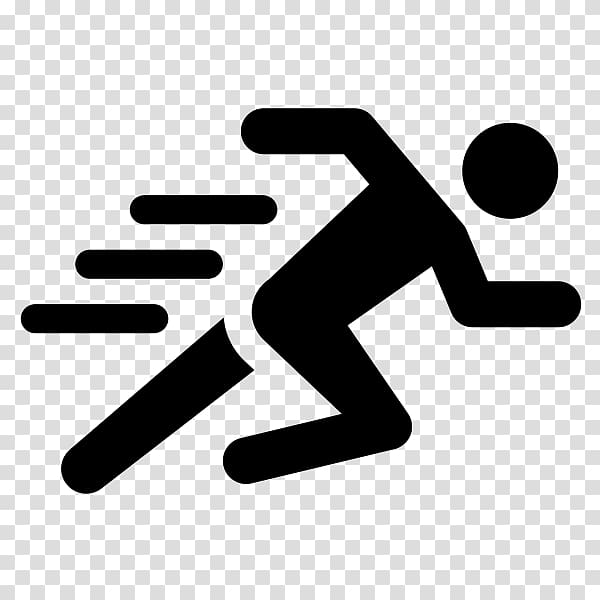 Running Marathon Computer Icons Racing , On The Run transparent background PNG clipart