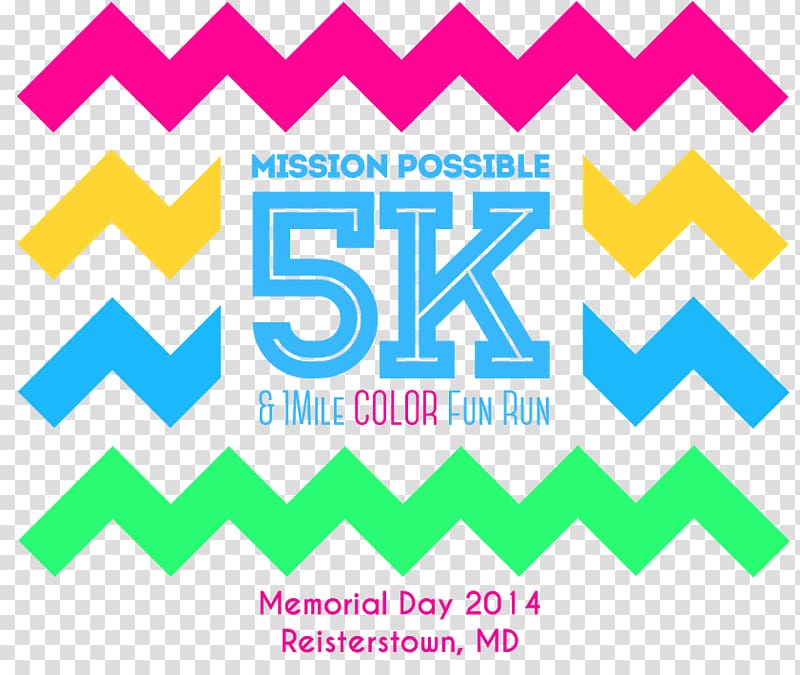 Yellow Brand Coral Teal Color Fun Run Transparent Background Png