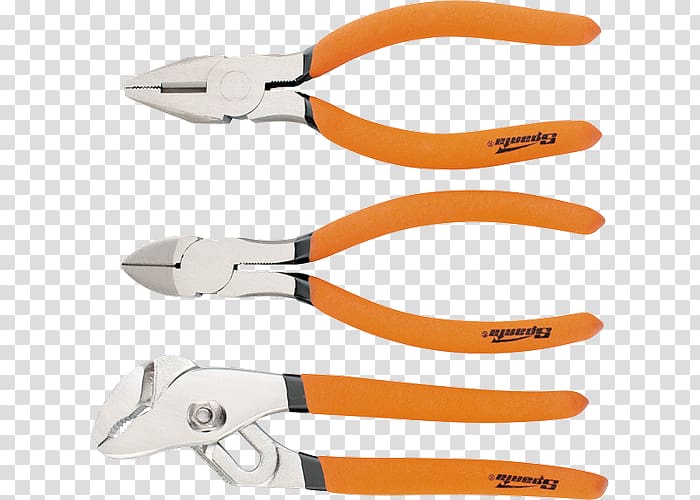 Lineman\'s pliers Hand tool Needle-nose pliers Pincers, Pliers transparent background PNG clipart