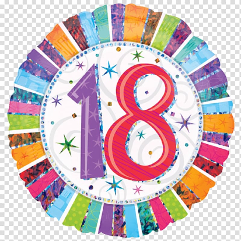 18th birthday party clipart