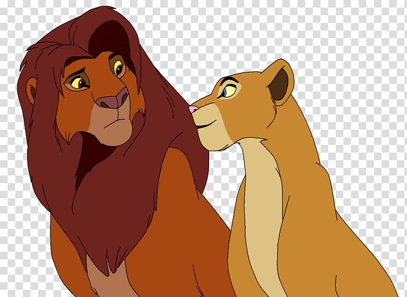 Lion Simba Zira Nala Kovu, lion transparent background PNG clipart