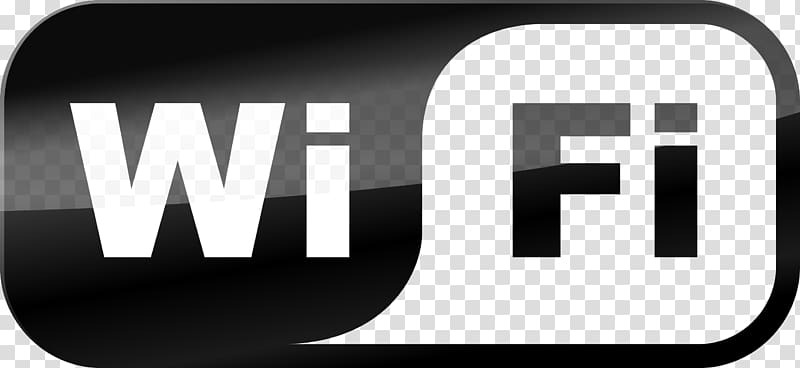 rectangular black and white Wi-Fi logo, Wi-Fi Wireless repeater Wireless router, WIFI logo transparent background PNG clipart