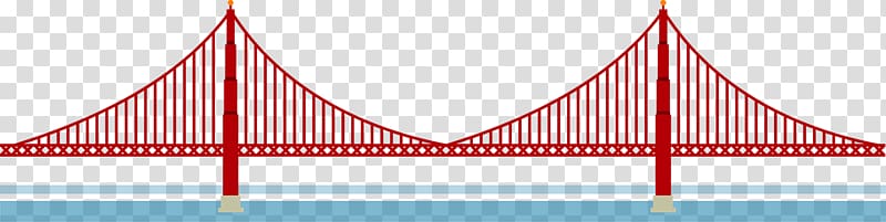 San Francisco Euclidean Icon, San Francisco Bridge transparent background PNG clipart