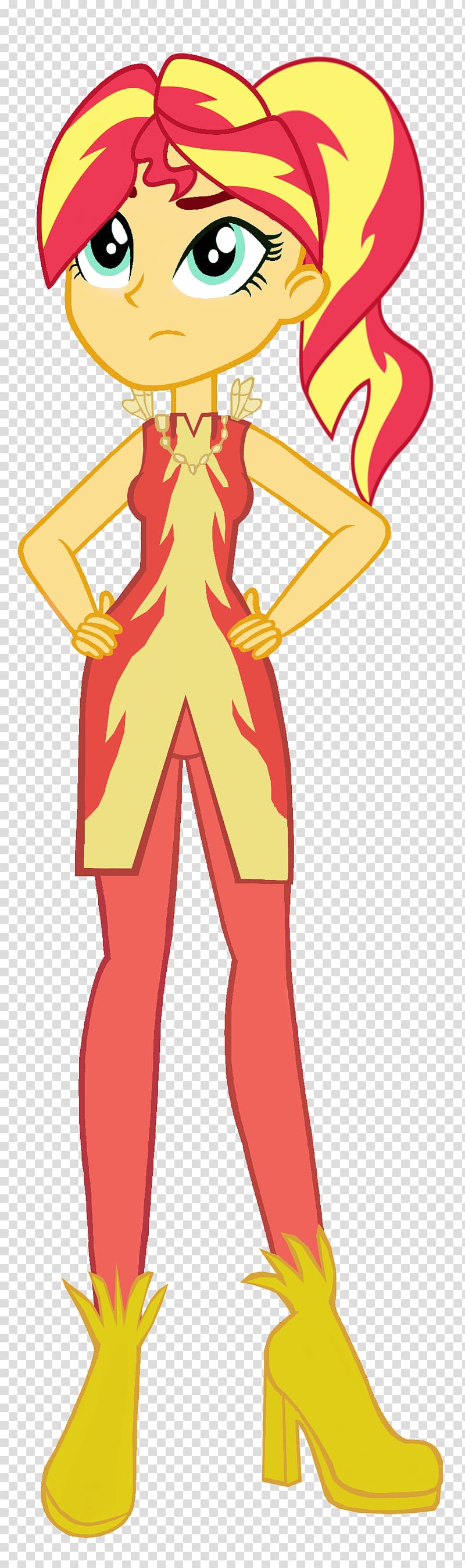 Sunset Shimmer My Little Pony: Equestria Girls , daydream transparent background PNG clipart
