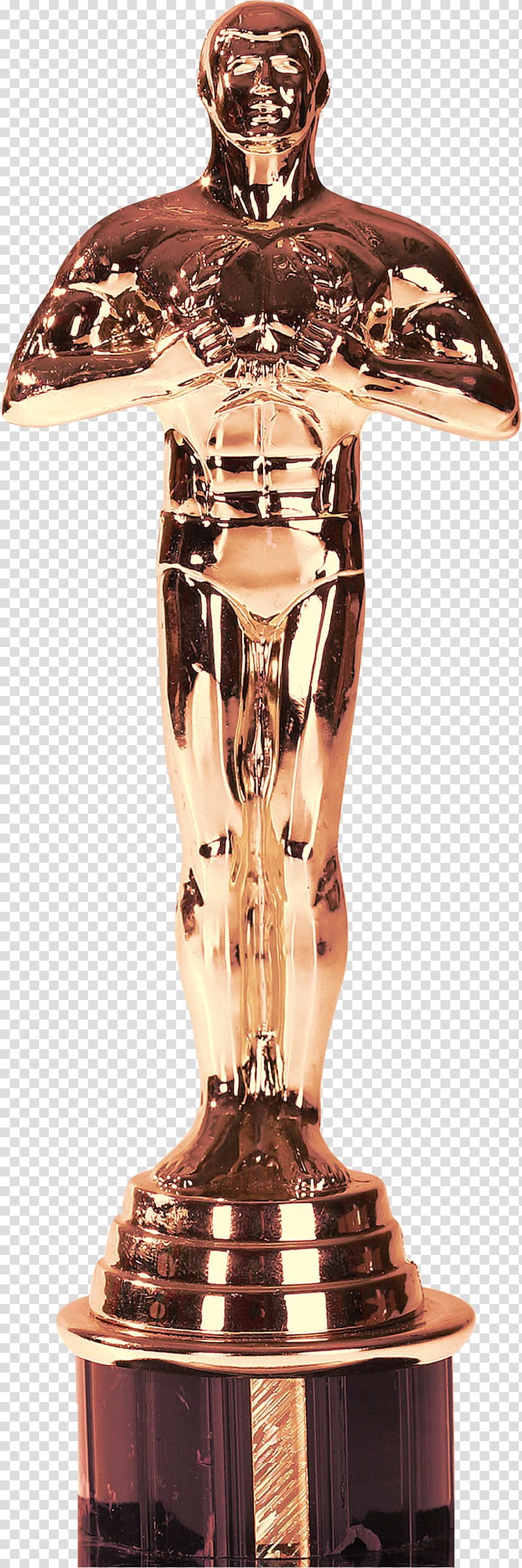 82nd Academy Awards, metallic feel,Metal trophy,Awards transparent background PNG clipart