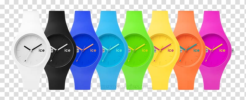 Ice Watch Graphic design Plastic Text, watch transparent background PNG clipart