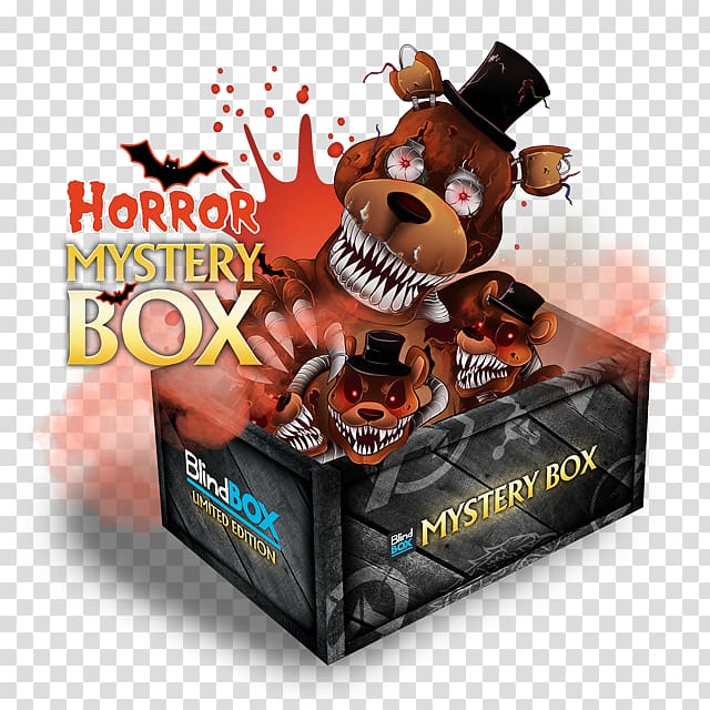 Five Nights at Freddy's Horror fiction Mystery Blindbox.cz, MYSTERY BOX transparent background PNG clipart