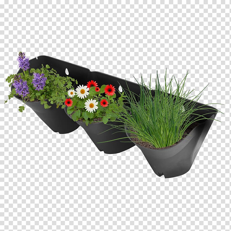 Plastic Flowerpot Garden Lawn, flower transparent background PNG clipart