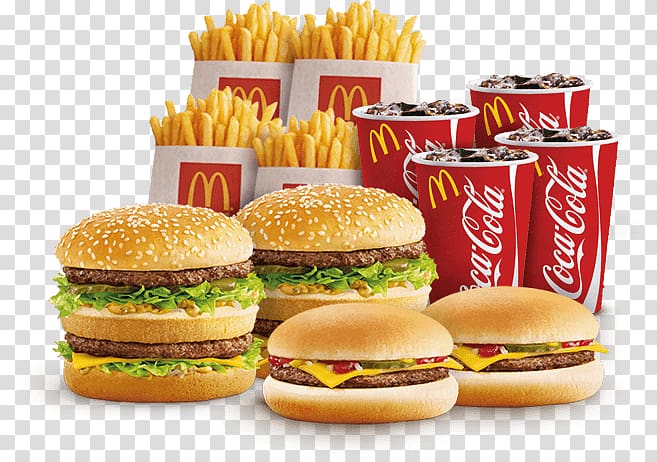 McDonald's Big Mac McDonald's Quarter Pounder Fast food Hamburger Breakfast, breakfast transparent background PNG clipart