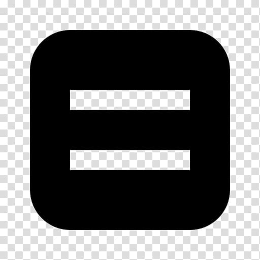 Equals sign Computer Icons Equality , Equal sign transparent background PNG clipart