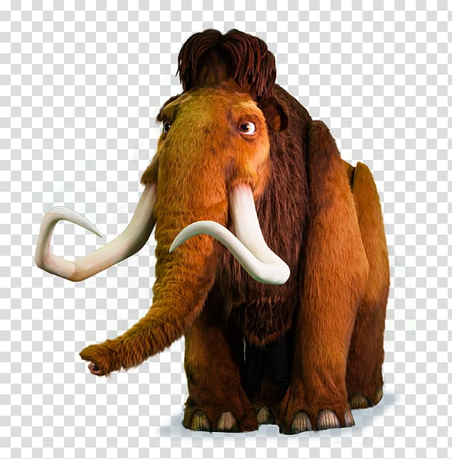 Woolly mammoth Manfred Sid Ice Age Elephant, ice age transparent background PNG clipart