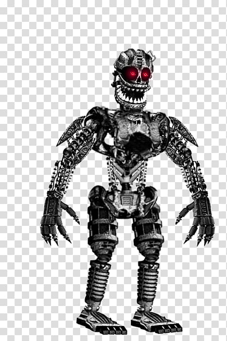 Five Nights at Freddy\'s: Sister Location Five Nights at Freddy\'s 4 Freddy Fazbear\'s Pizzeria Simulator Five Nights at Freddy\'s 3, terminator endoskeleton 1 4 transparent background PNG clipart