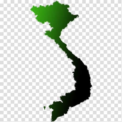 Flag of Vietnam World map, fallen transparent background PNG clipart