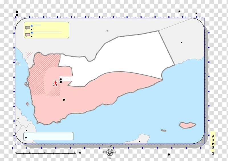 Nordjemen Map North Yemen Civil War Indian Ocean Sultanate of Lahej, old maps transparent background PNG clipart
