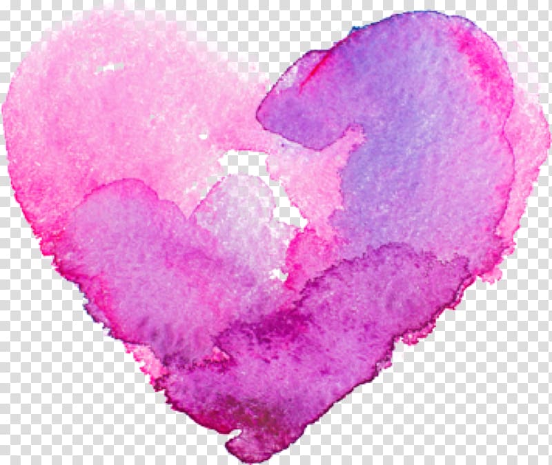 Heart Painting, heart transparent background PNG clipart