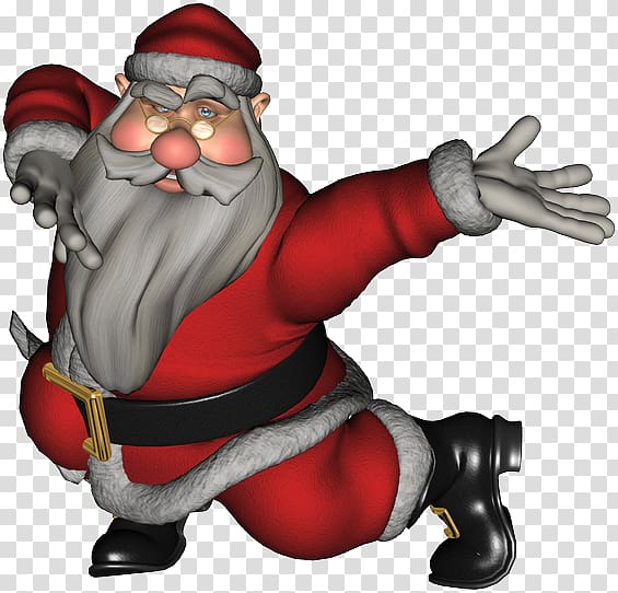 Santa Claus Dance Animation, santa claus transparent background PNG clipart