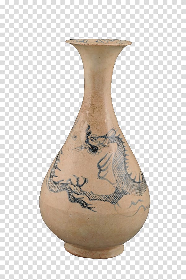 Blue and white pottery Vase Ceramic, vase transparent background PNG clipart