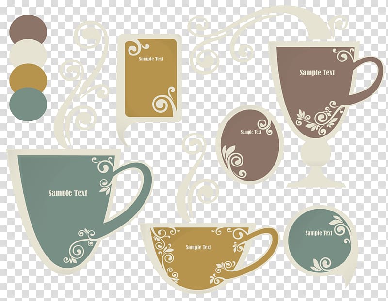 Tea Silhouette Cup, Cup Silhouette transparent background PNG clipart