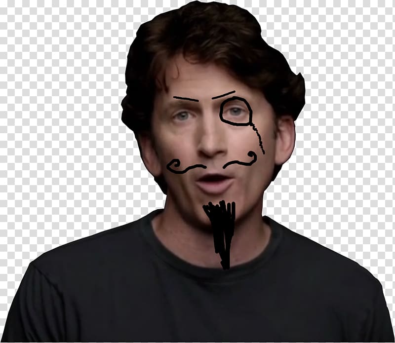 Fedde Le Grand +1, Radio Edit Moustache Cheek Chin, Todd Howard transparent background PNG clipart