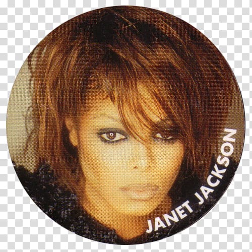 Brown hair Hair coloring Bangs Bob cut, Janet Jackson transparent background PNG clipart