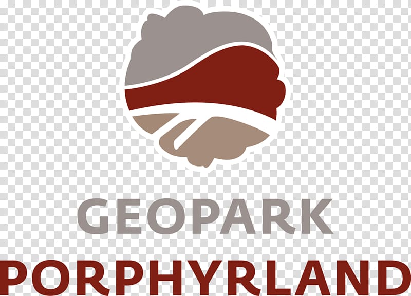 Geopark Porphyrland. Steinreich in Sachsen e.V. Logo Font, zw transparent background PNG clipart