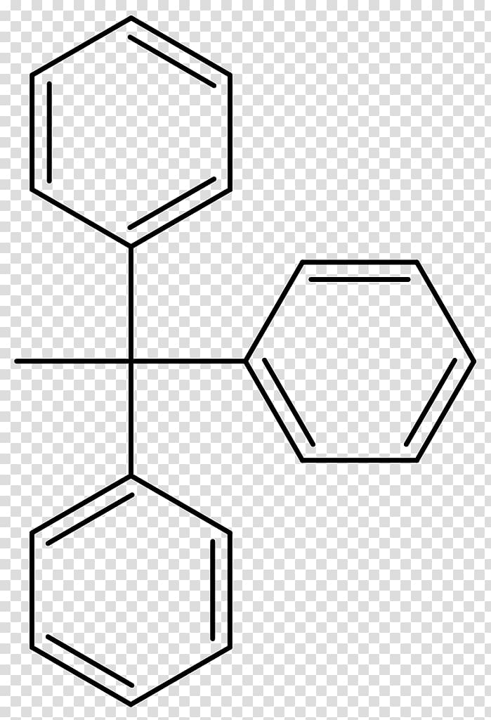 Phenyl group Triphenylmethyl chloride Chemistry Triphenylmethylgruppe Triphenylmethyl radical, träne transparent background PNG clipart