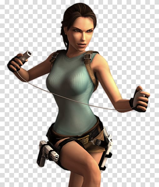 Lara Croft transparent background PNG clipart