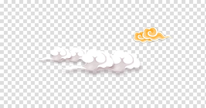Brand Pattern, White clouds float transparent background PNG clipart
