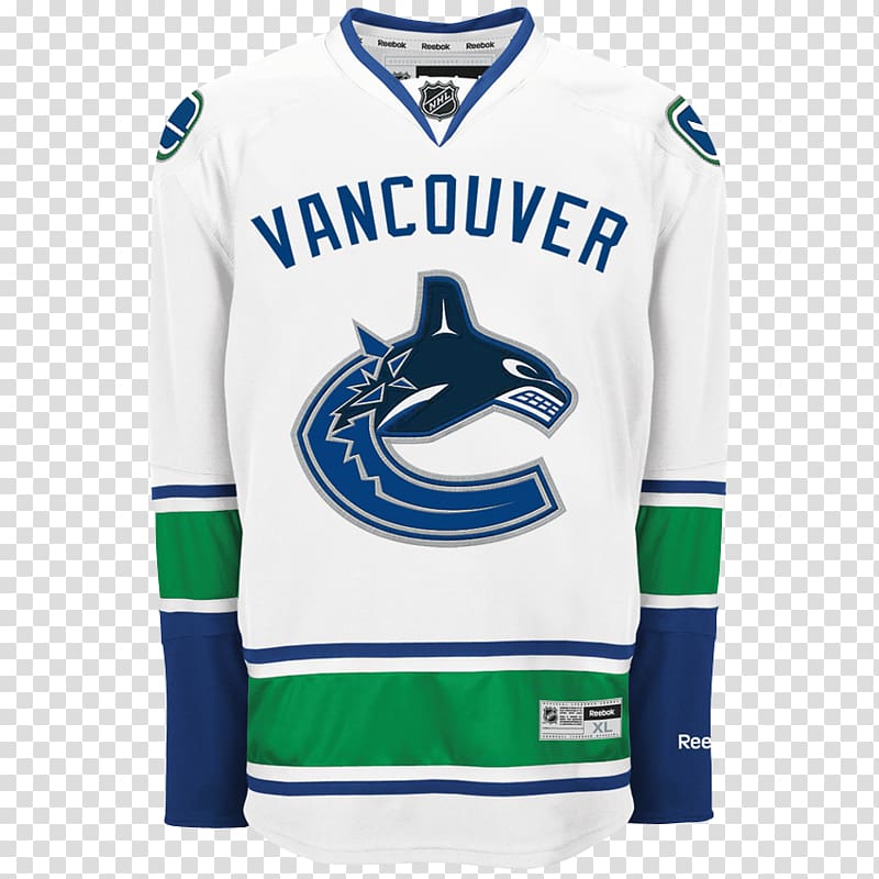 Vancouver Canucks National Hockey League Hockey jersey NHL uniform, reebok transparent background PNG clipart