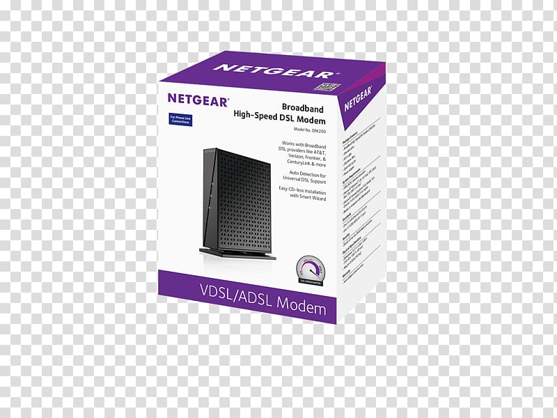 VDSL DSL modem Netgear Digital subscriber line, Adsl transparent background PNG clipart