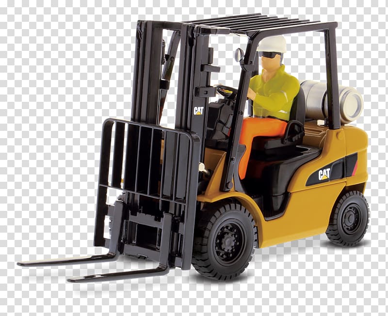 Komatsu Limited Caterpillar Inc. Forklift Heavy Machinery Excavator, excavator transparent background PNG clipart