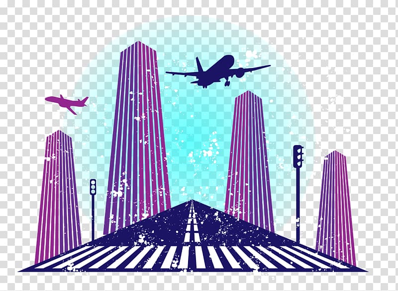 Airplane Graphic design , road building aircraft transparent background PNG clipart