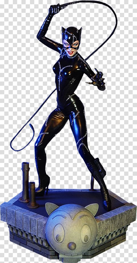 Catwoman Batman Maquette Sideshow Collectibles Statue, Batman Returns transparent background PNG clipart
