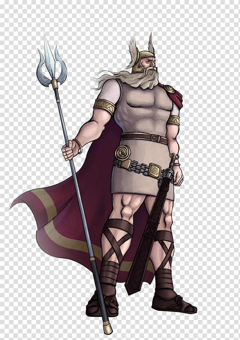 Digital art Knight Odin, others transparent background PNG clipart