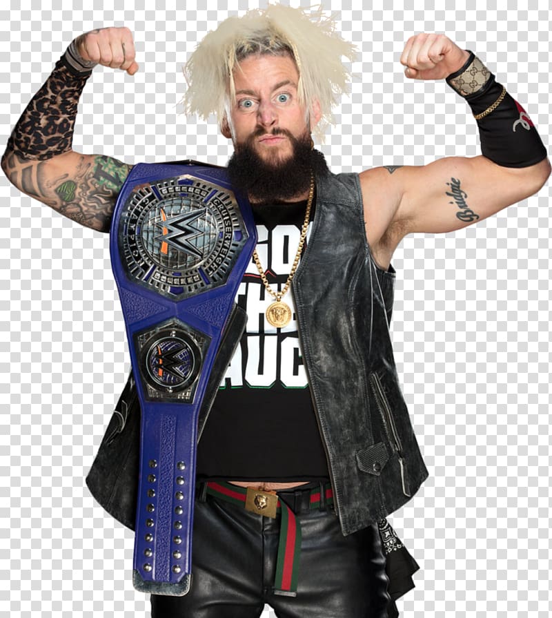 Enzo Amore WWE Cruiserweight Championship Enzo and Cass WWE Intercontinental Championship, T-shirt transparent background PNG clipart