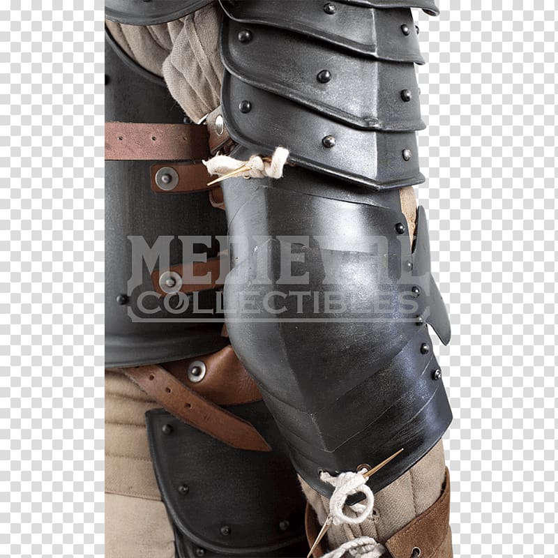 Couter Body armor Armour Gauntlet Knee, armour transparent background PNG clipart