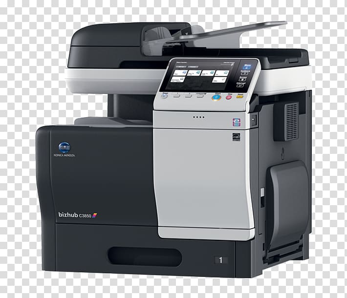 Team Konica Minolta–Bizhub Multi-function printer copier, Automatic Document Feeder transparent background PNG clipart