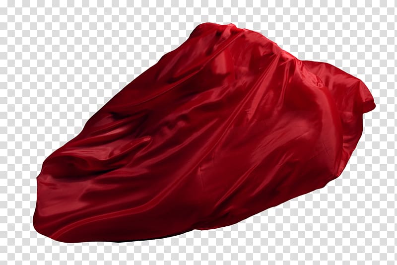 Red scarf vectr, Red Silk Ribbon, Red satin material transparent