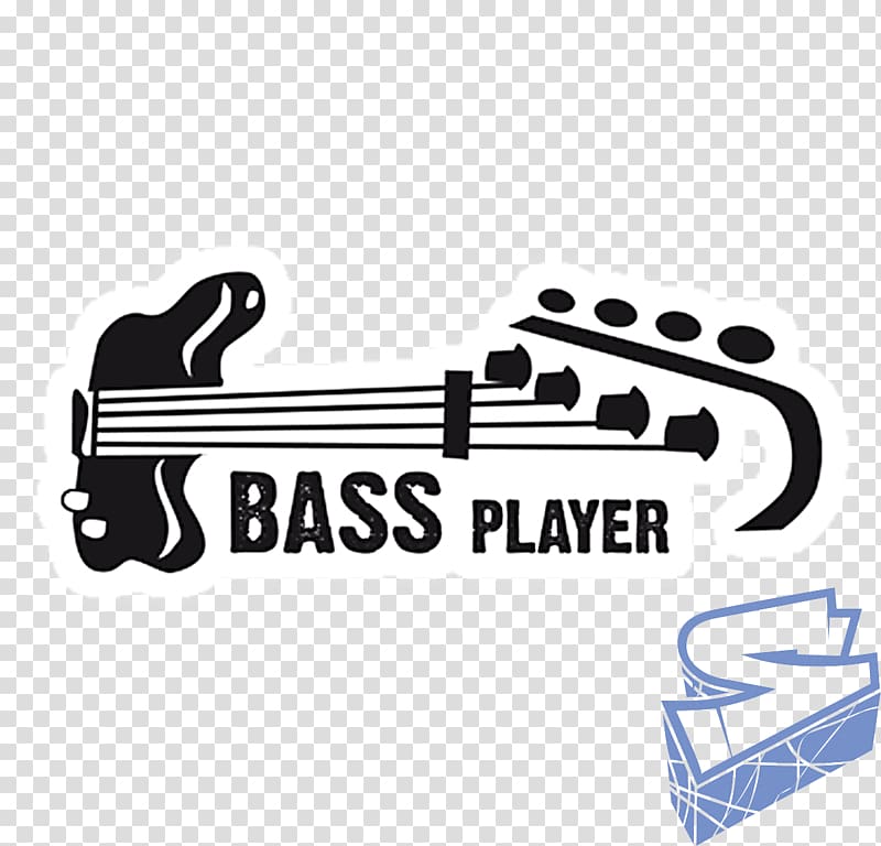 bass player clipart