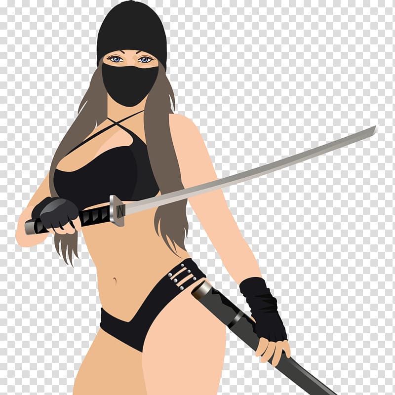Ninja Girls , Ninja transparent background PNG clipart