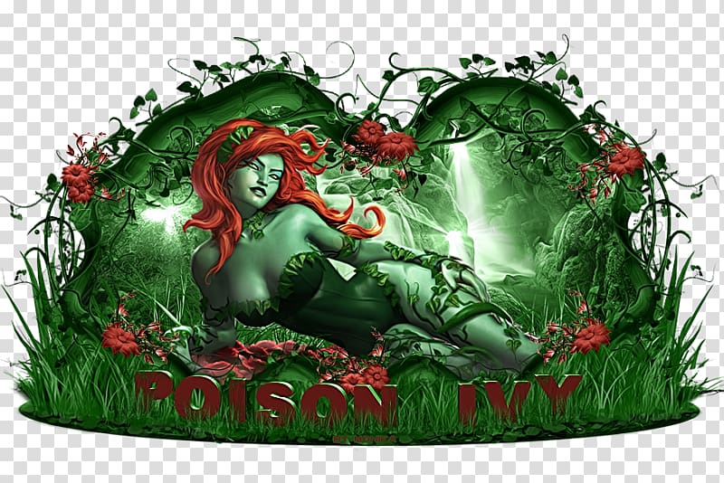 DC Universe Online Poison Ivy Christmas ornament Tree, ivy transparent background PNG clipart