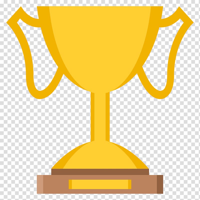 Emoji Trophy Sticker Medal, golden cup transparent background PNG clipart