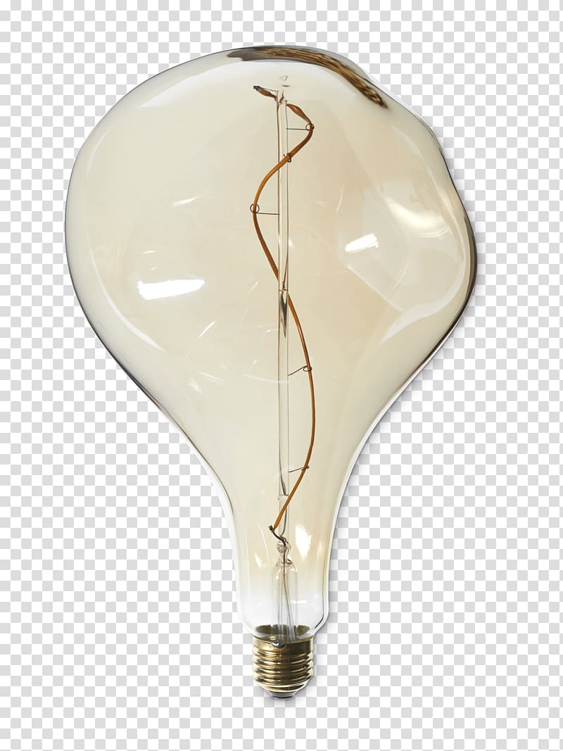Incandescent light bulb Light-emitting diode Asymmetry Lamp Edison screw, led bulb transparent background PNG clipart