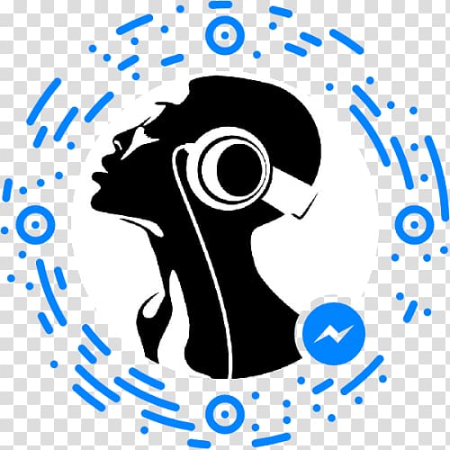 Vocal house House music Garage house Disc jockey DJ mix, Silhouette black, headphones Portrait transparent background PNG clipart