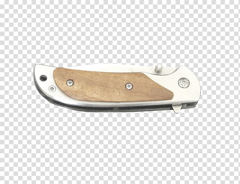 Utility Knives Hunting & Survival Knives Knife Blade Product design, solid wood cutlery transparent background PNG clipart