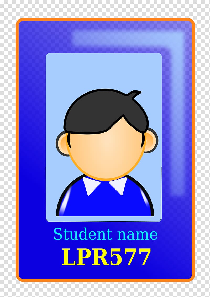 Identity document Student identity card , id card transparent background PNG clipart