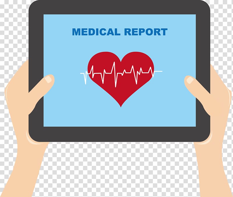 Electrocardiography Health Care Medical device Medicine, Creative tablet and ECG transparent background PNG clipart