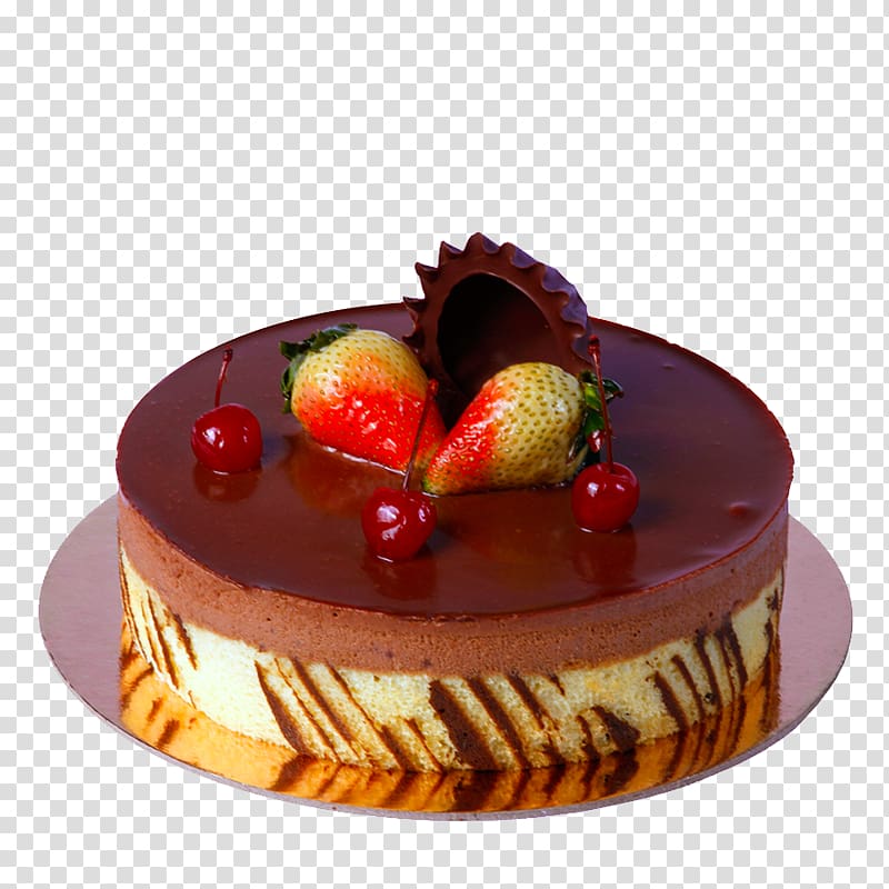 Chocolate cake Torte Torta Chocolate tart, chocolate cake transparent background PNG clipart